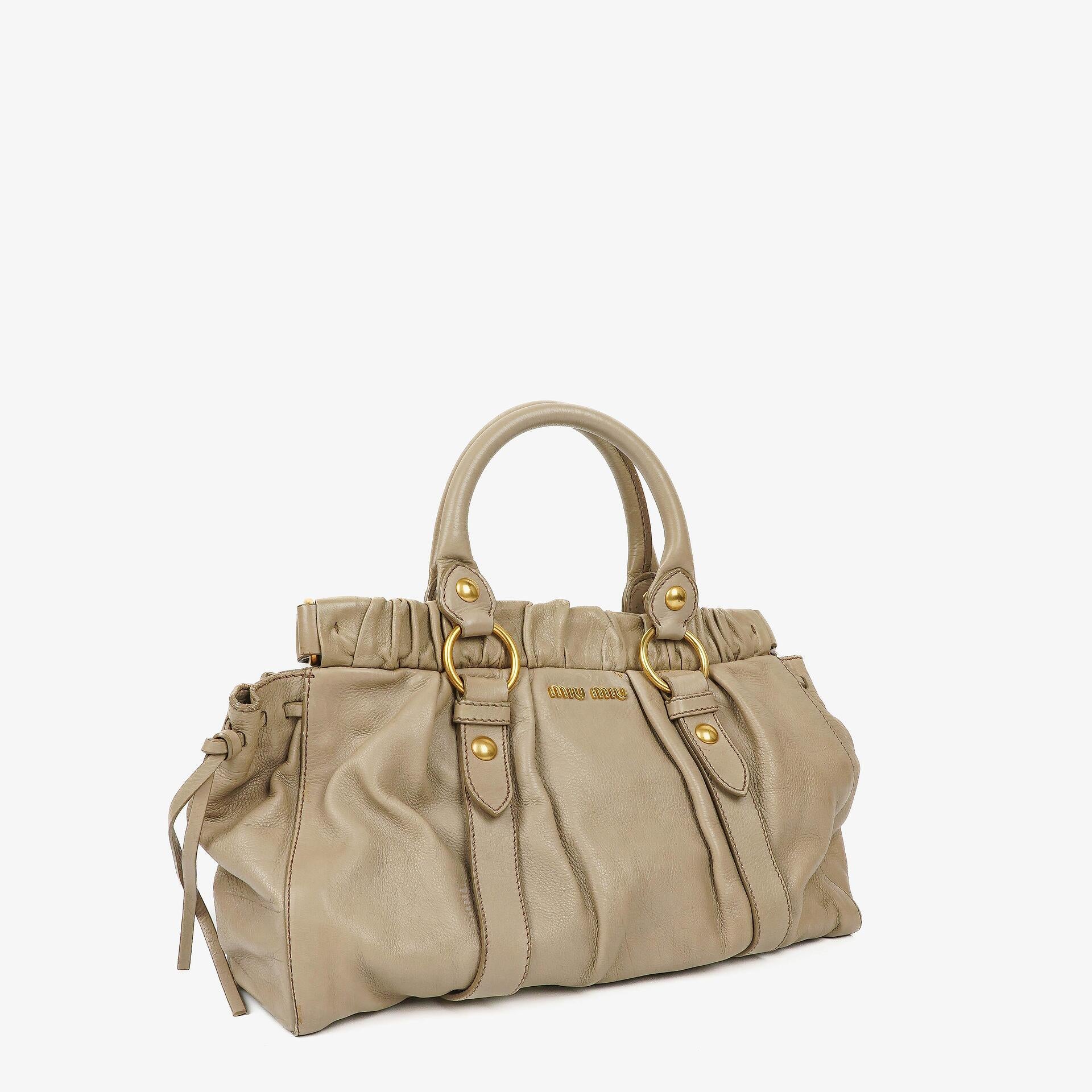 Miu Miu Vitello Satchel Bag