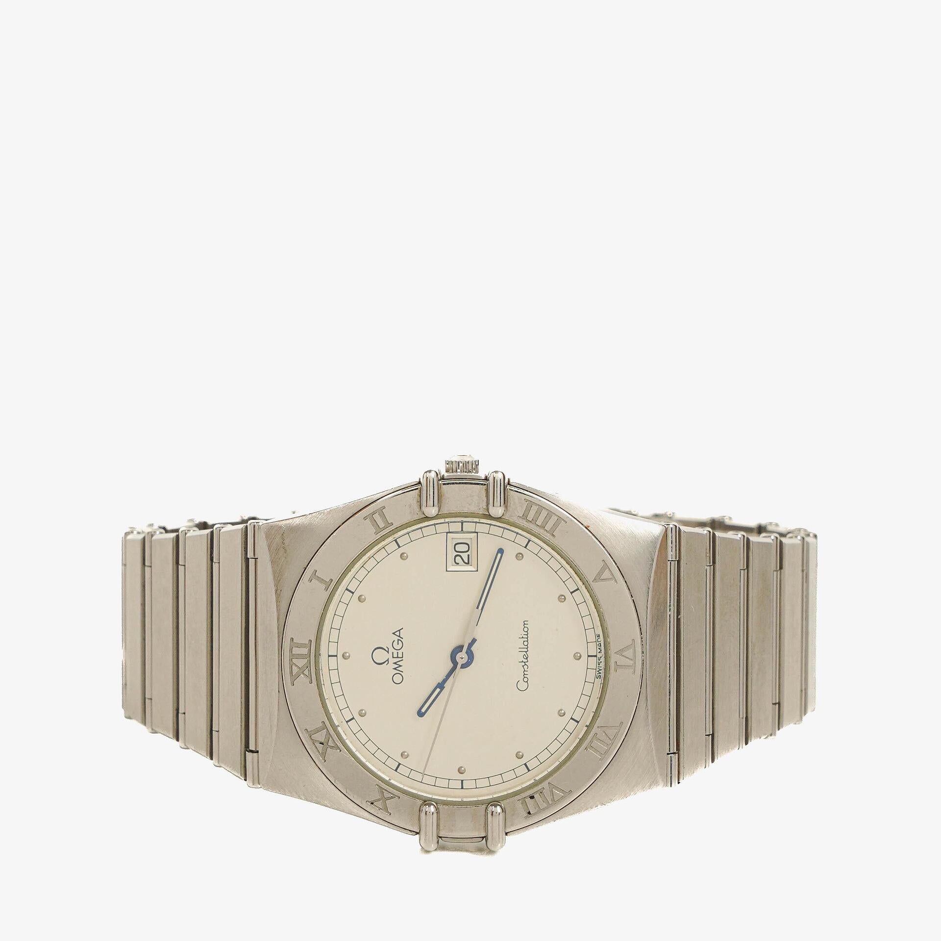 Omega Constellation Manhattan Stainless Steel 33mm Quartz Watch