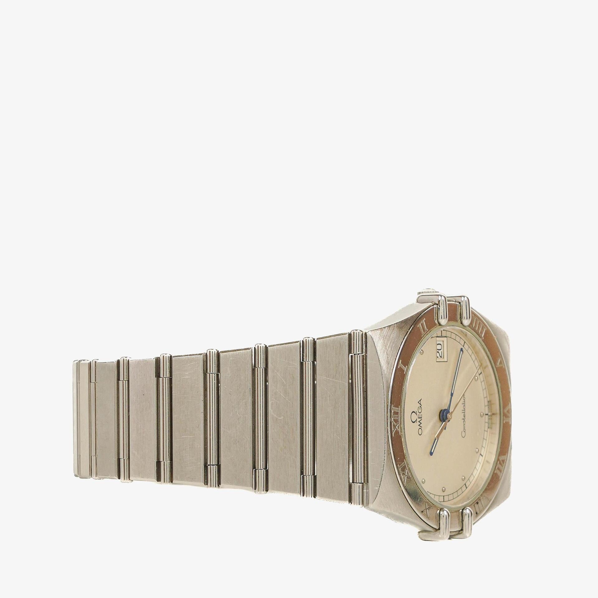 Omega Constellation Manhattan Stainless Steel 33mm Quartz Watch