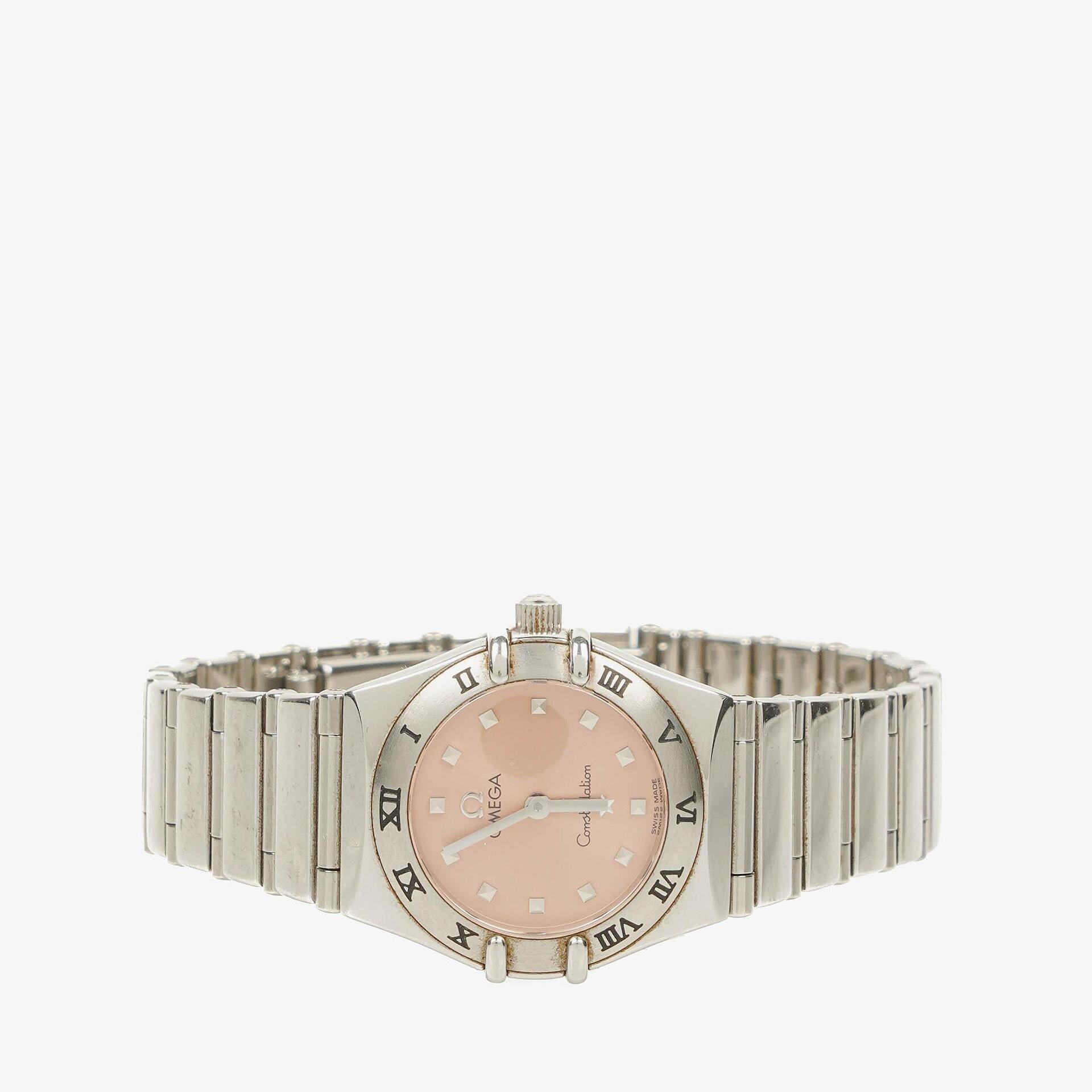Omega Constellation My Choice Stainless Steel 23mm Quartz Watch