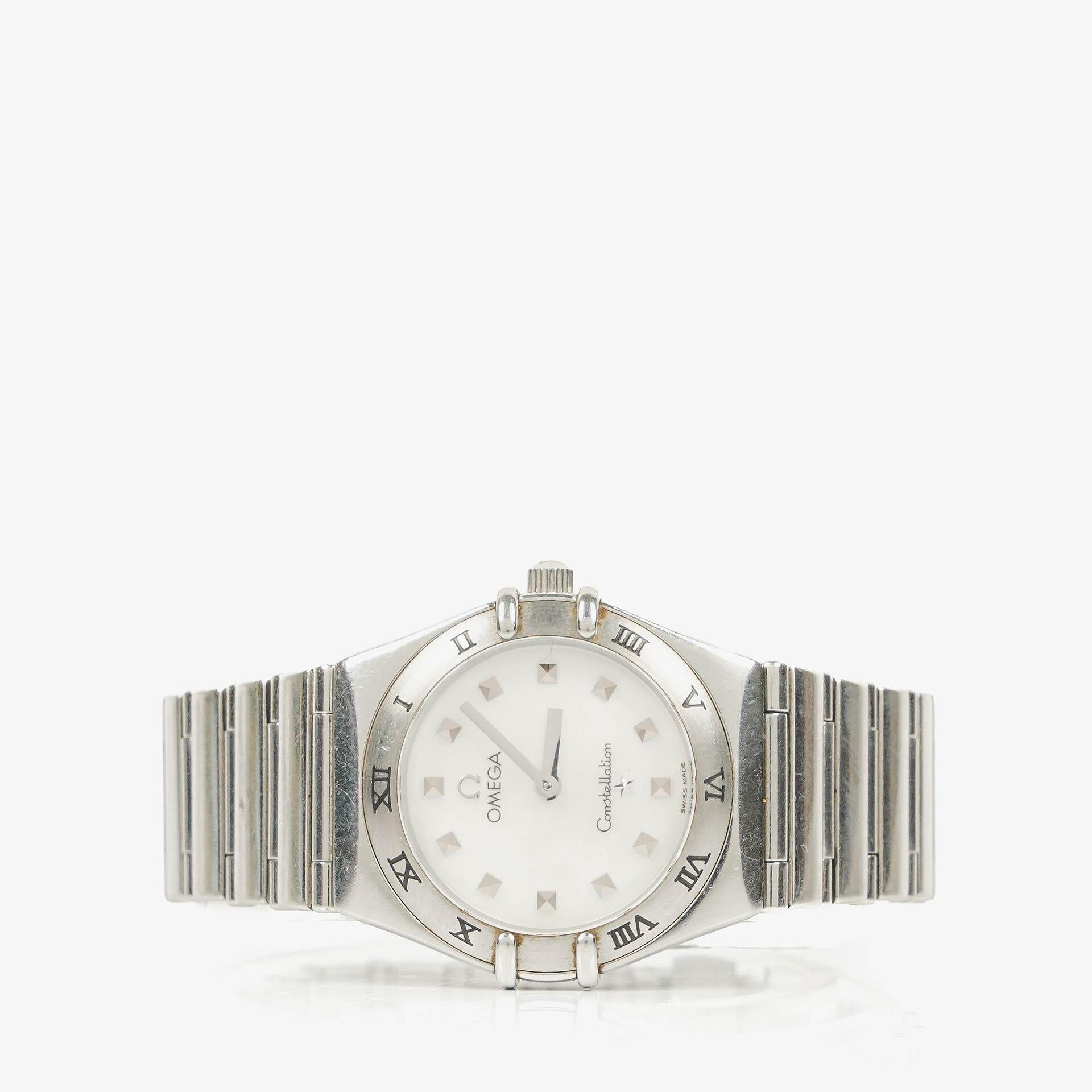 Omega Constellation My Choice Stainless Steel 25mm Quartz Watch