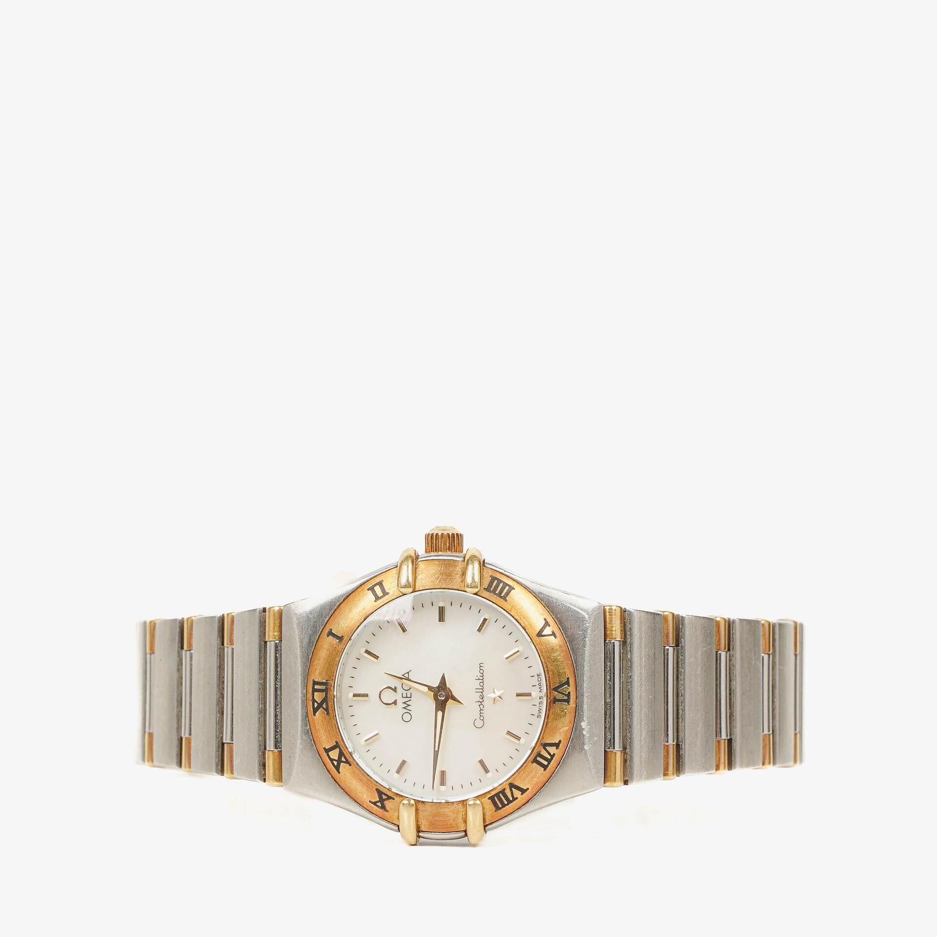 Omega Constellation Stainless Steel 23mm Quartz Watch
