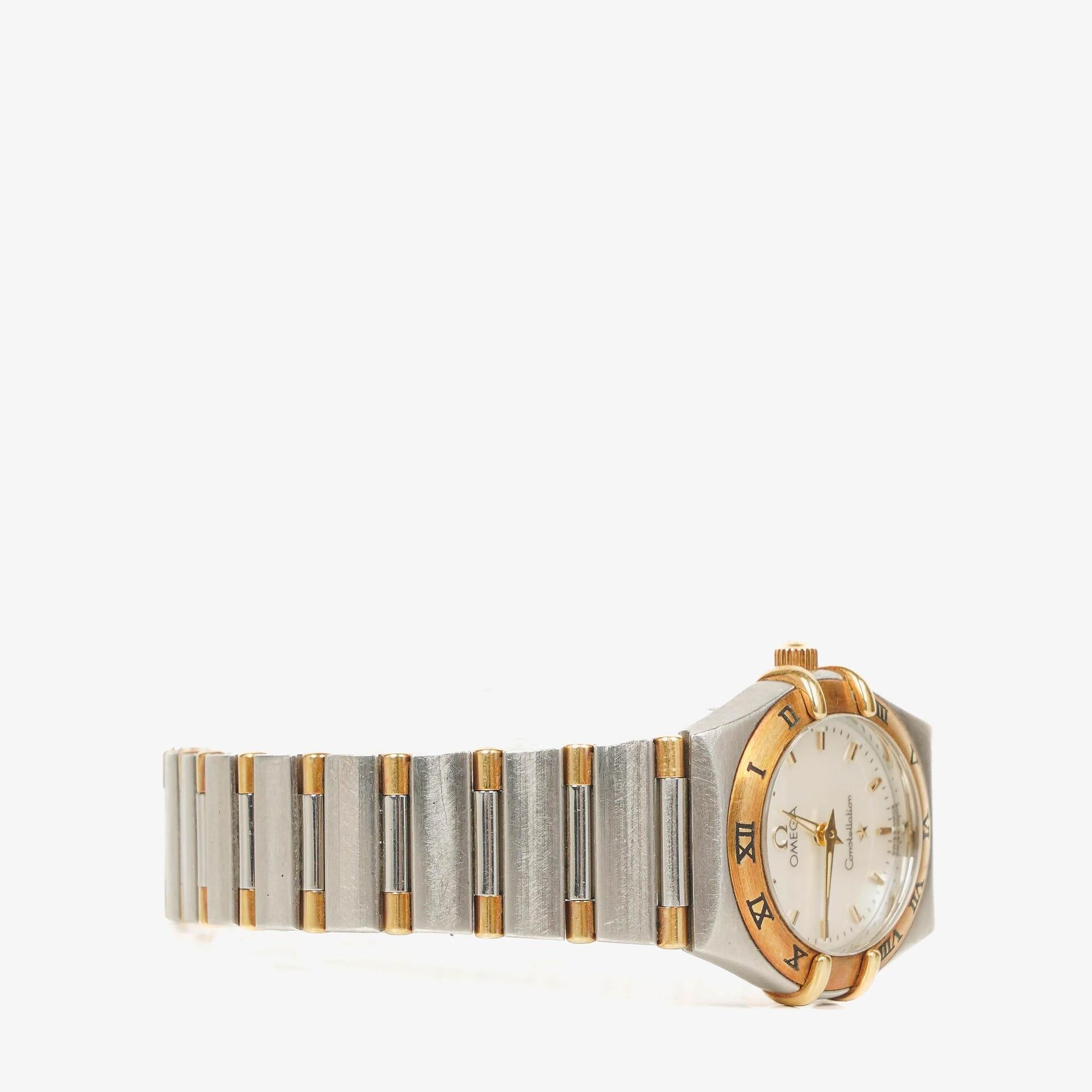 Omega Constellation Stainless Steel 23mm Quartz Watch