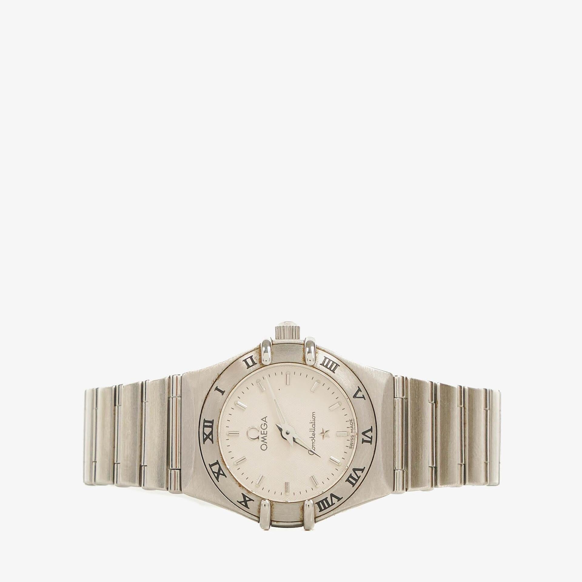 Omega Constellation Stainless Steel 23mm Quartz Watch