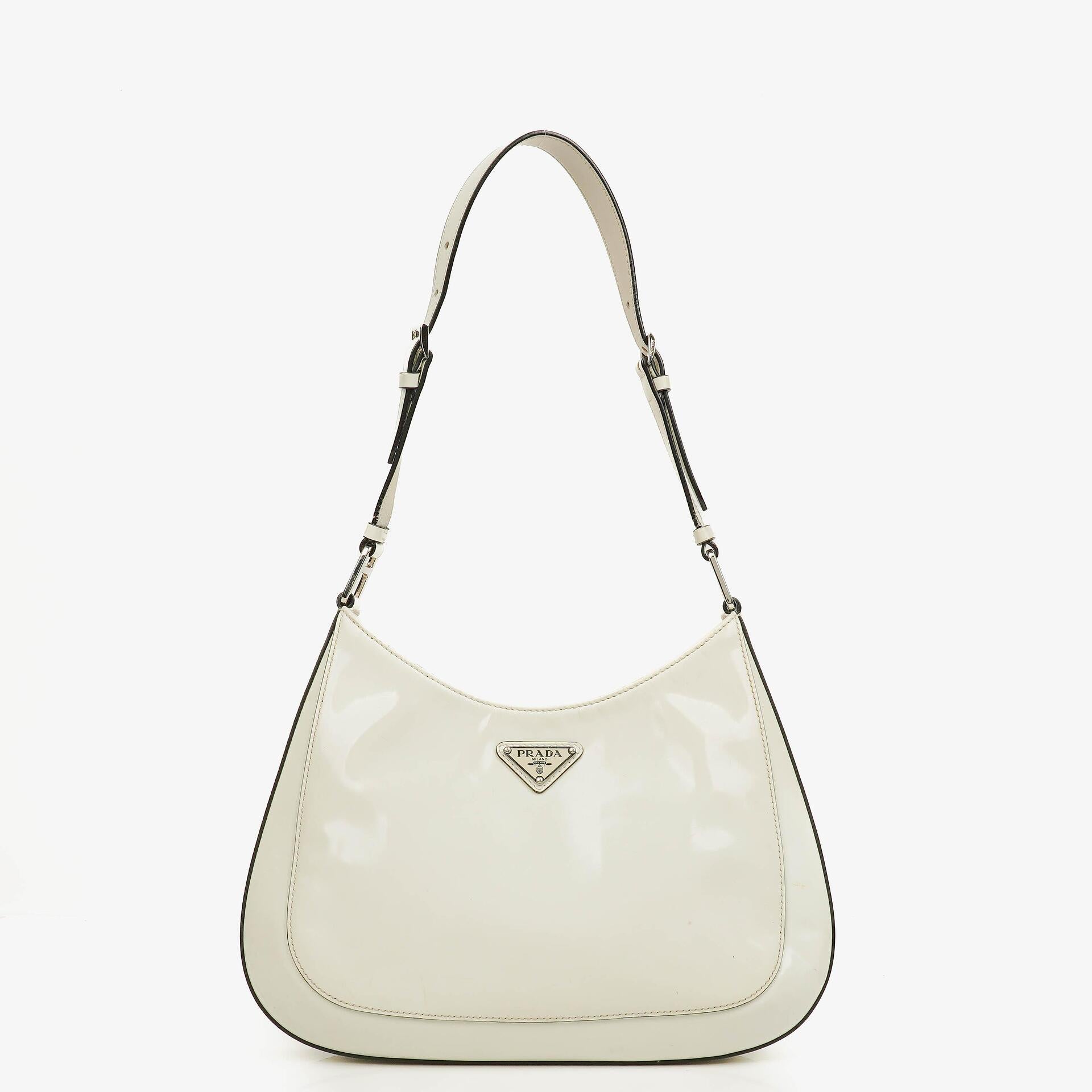 Prada Cleo Leather Shoulder Bag