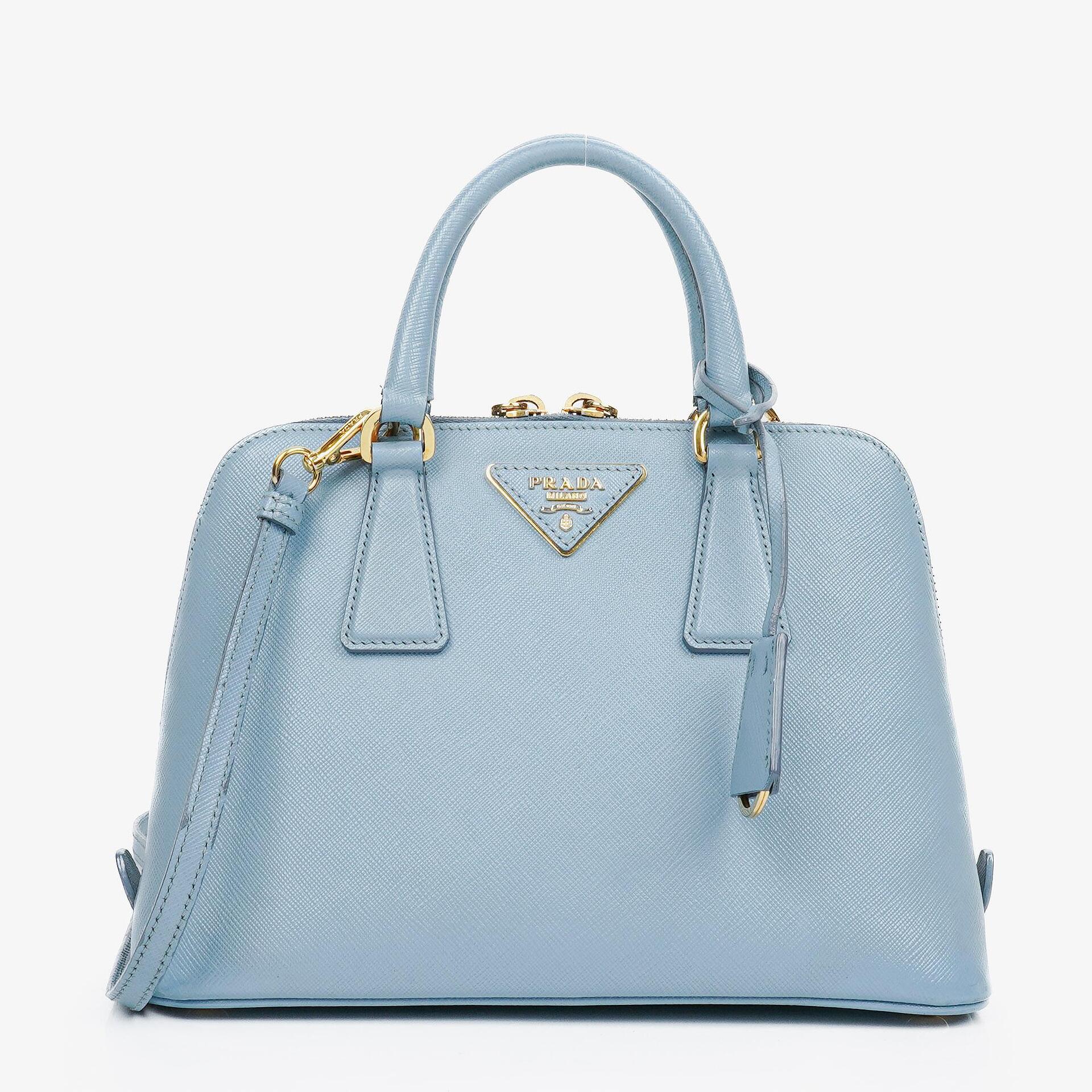 Prada Saffiano Lux Astrale Small Promenade Tote Bag
