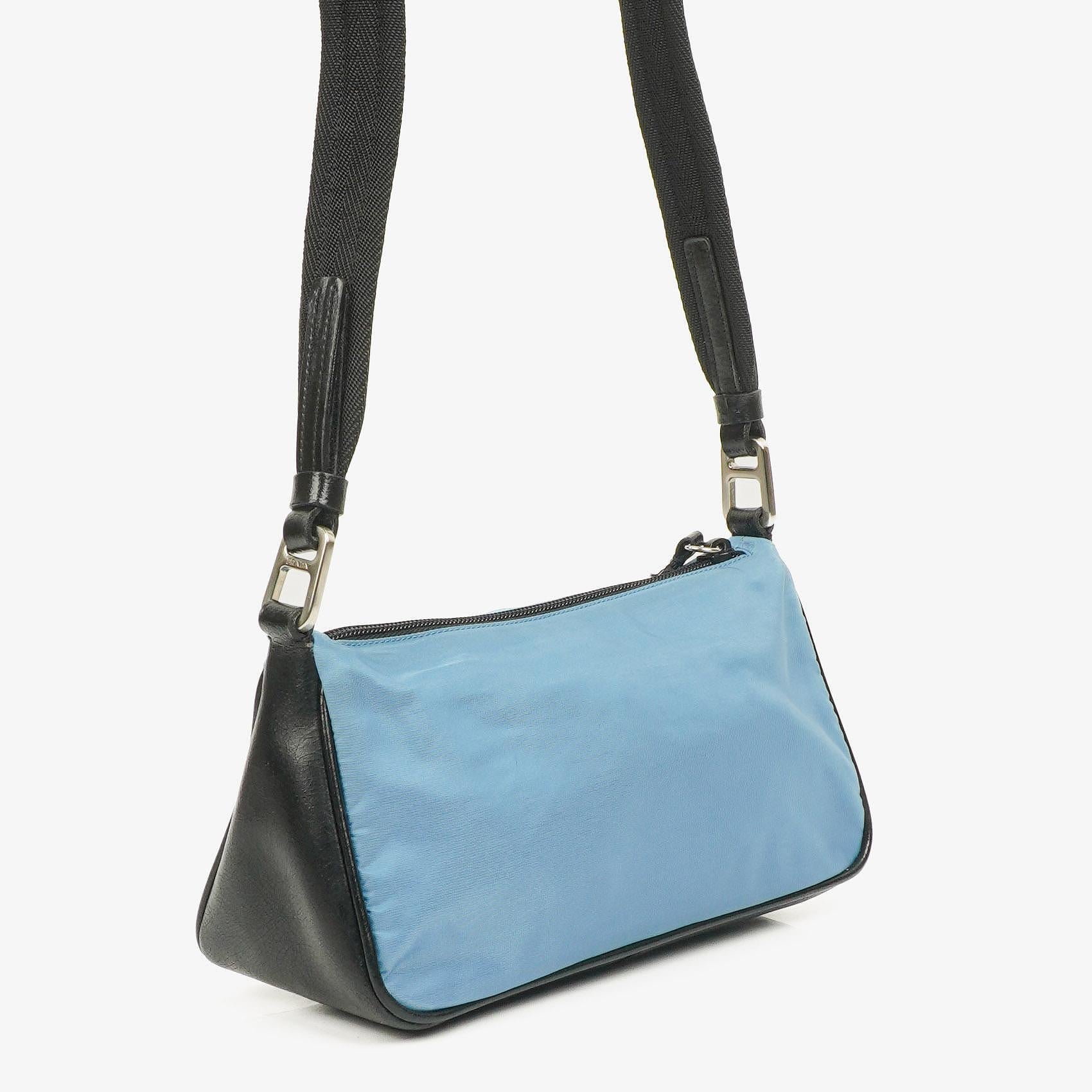 Prada Tessuto Easy Azzurro Bag