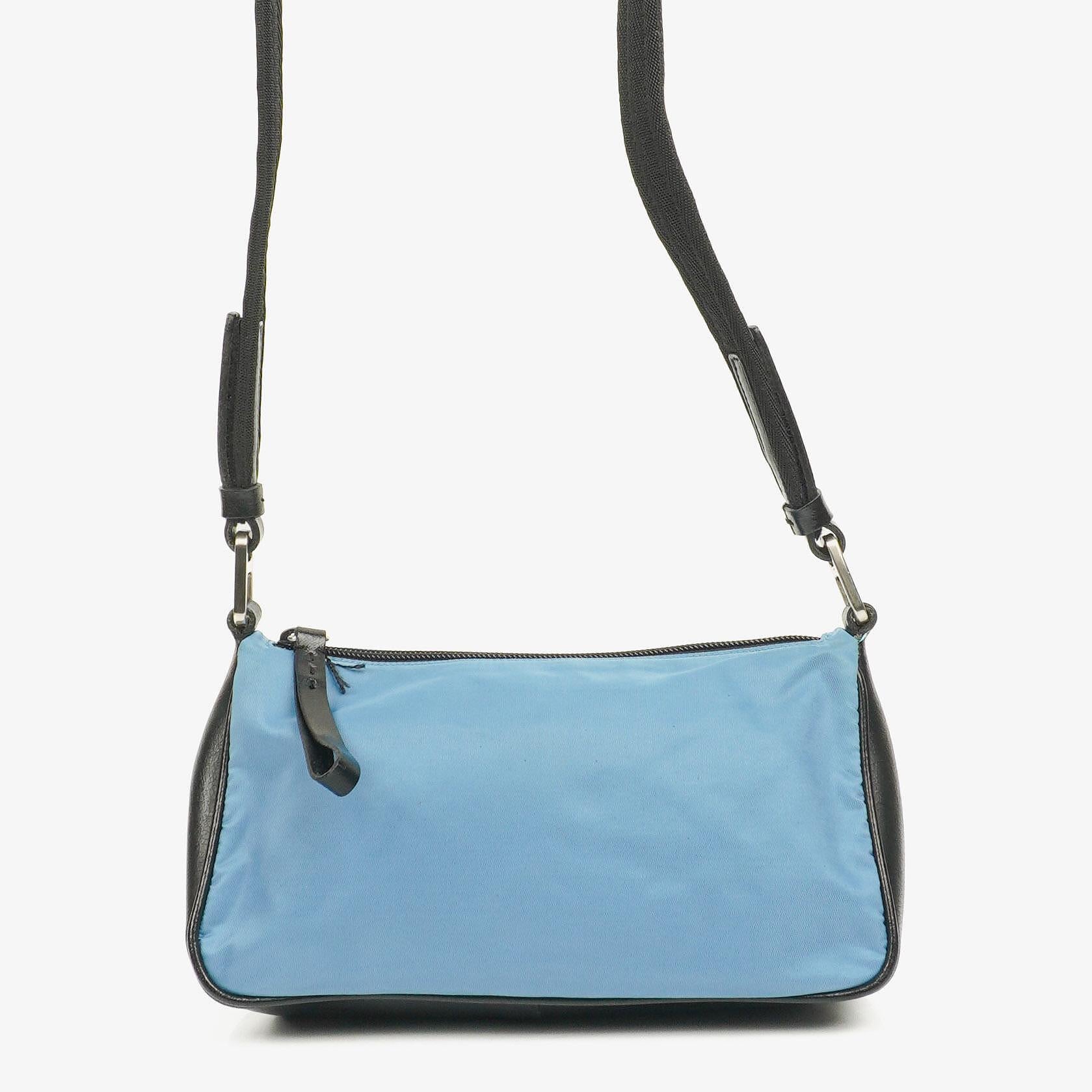 Prada Tessuto Easy Azzurro Bag