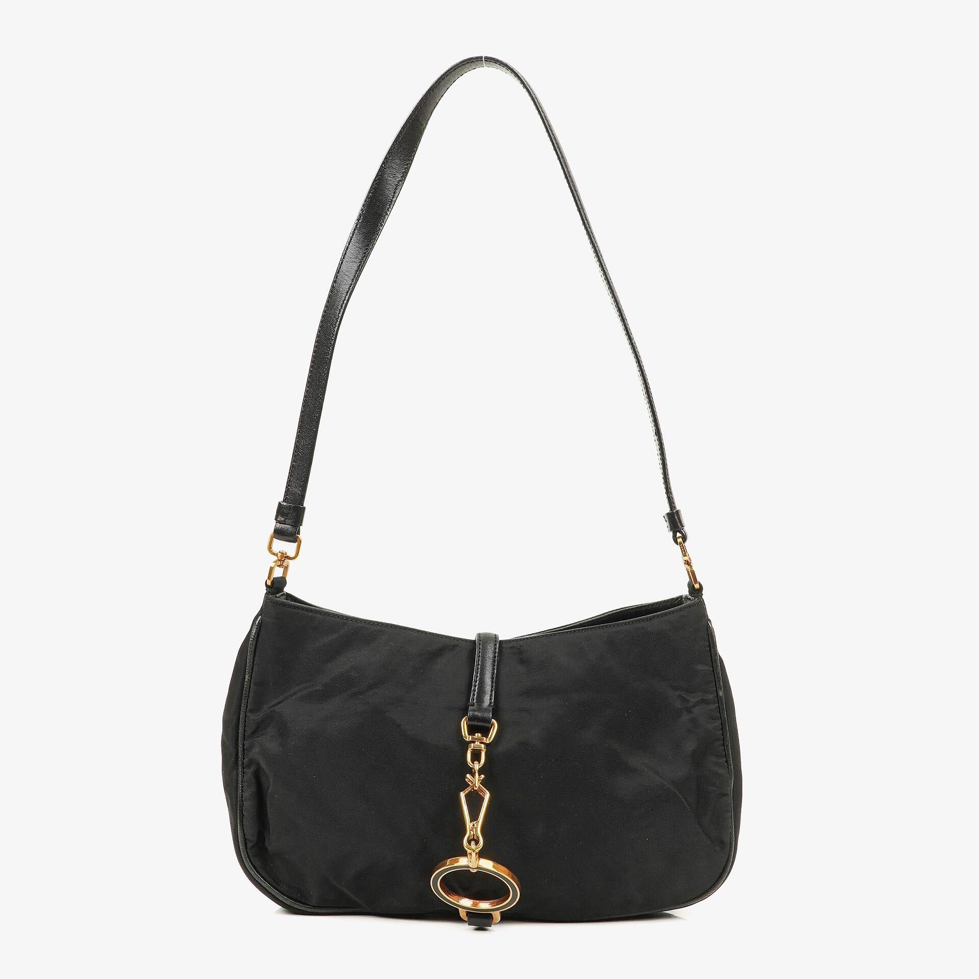 Prada Tessuto Nylon Hobo Bag
