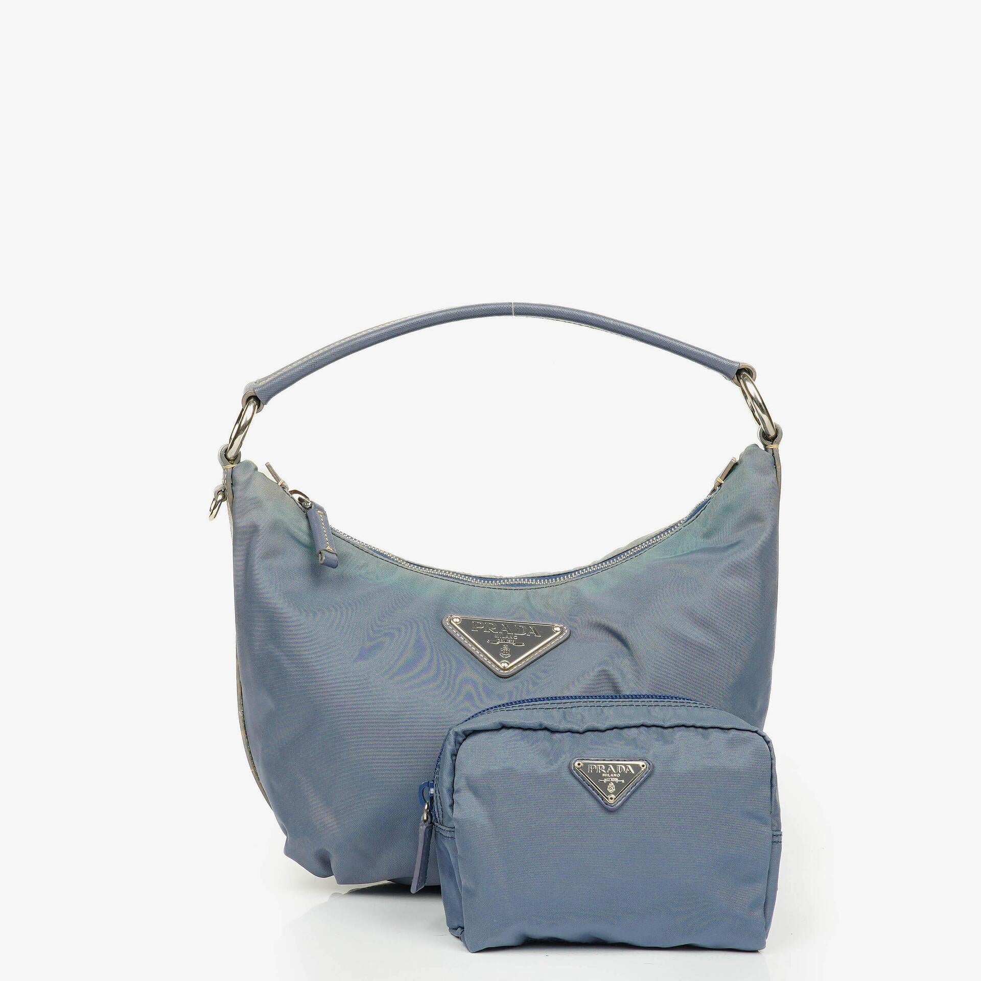 Prada Tessuto Nylon Hobo Bag