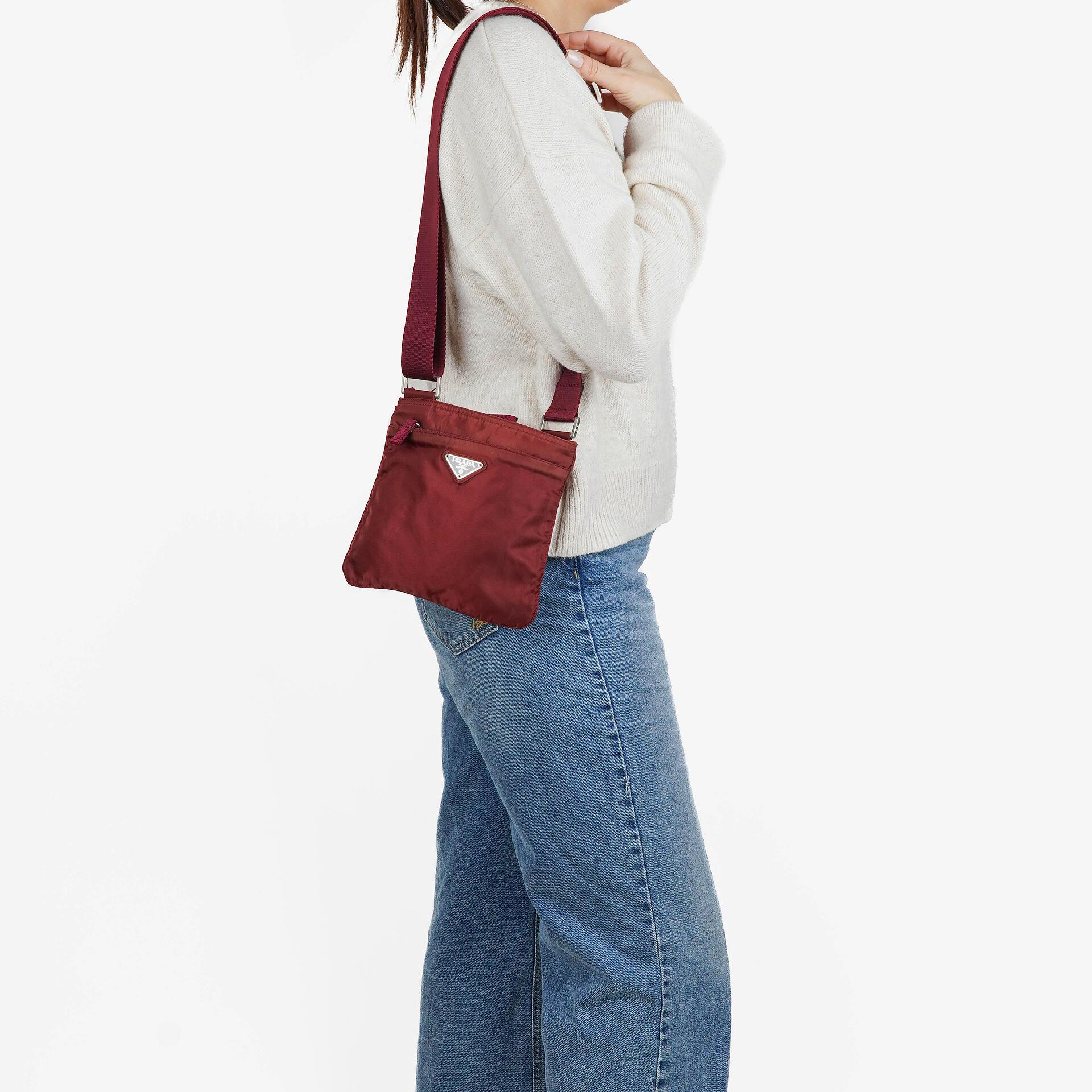 Prada Tessuto Nylon Shoulder Bag