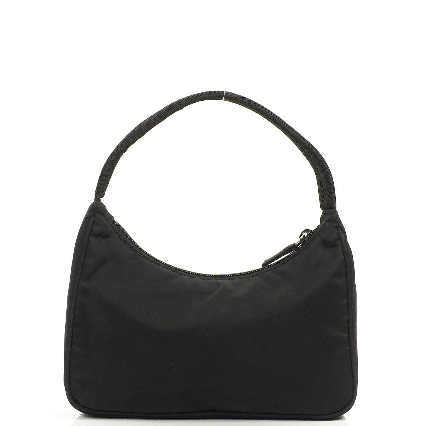Prada Tessuto Nylon Sport Black Mini Bag
