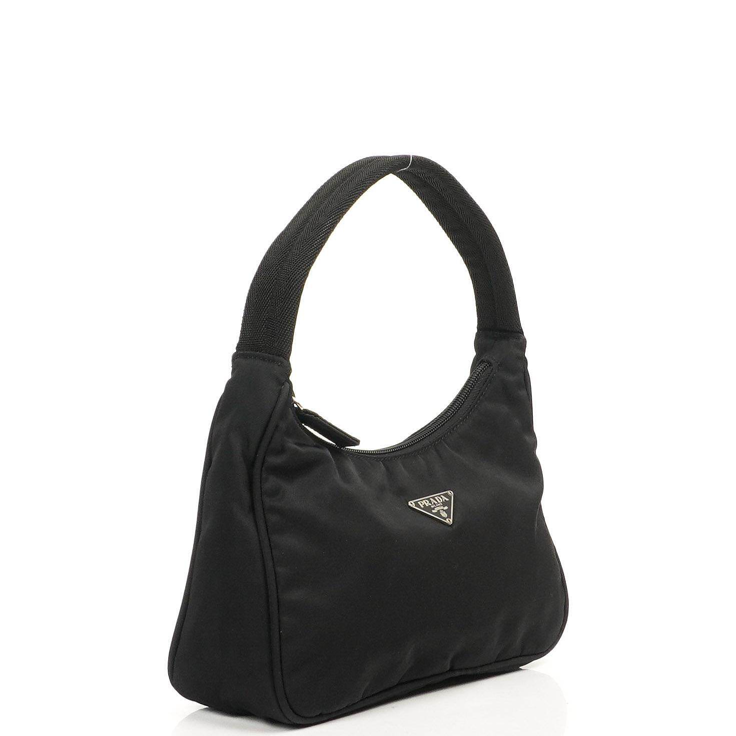 Prada Tessuto Nylon Sport Black Mini Bag