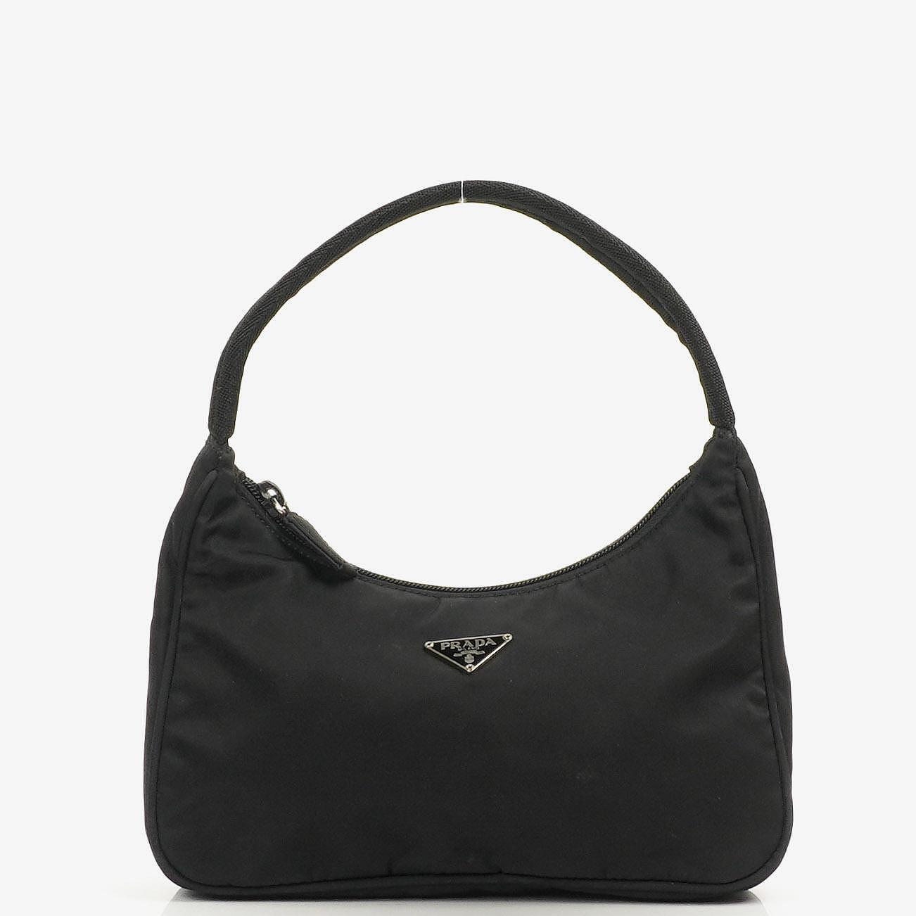 Prada Tessuto Nylon Sport Black Mini Bag