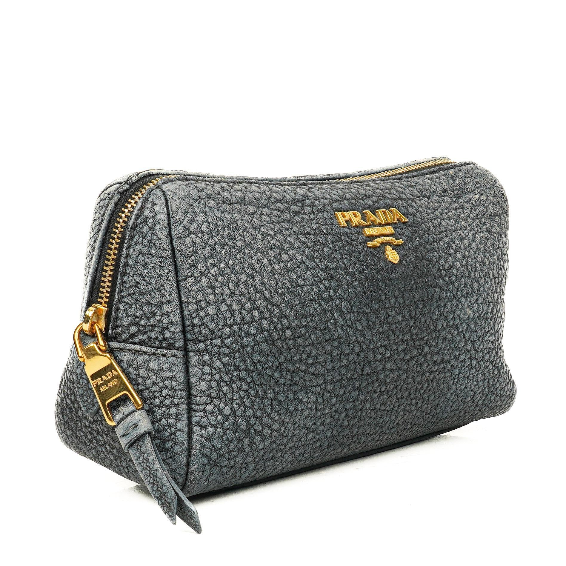 Prada Vitello Daino Cosmetic Pouch
