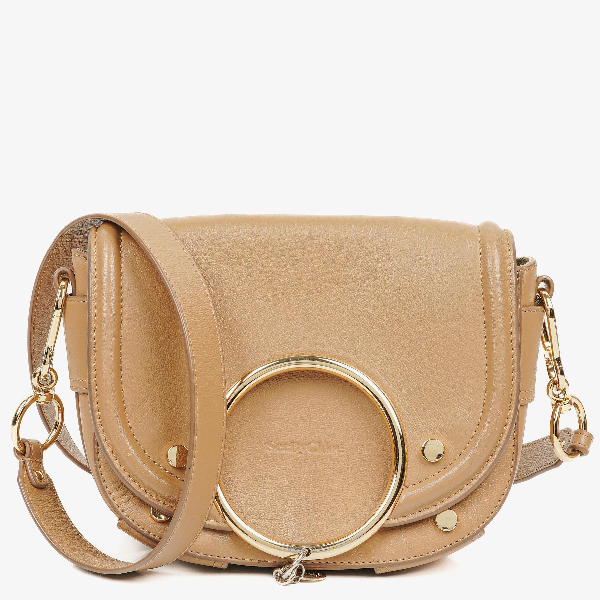 See by Chloe Brown Leather Shouder Bag