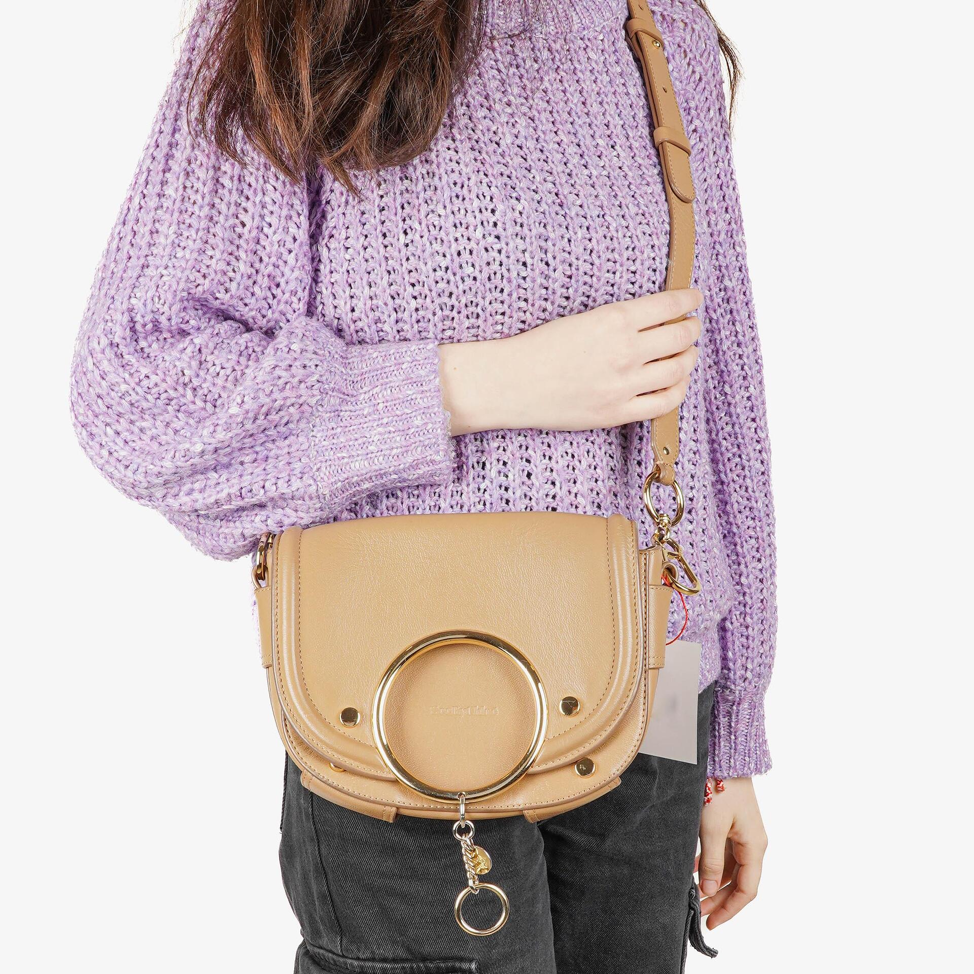 See by Chloe Brown Leather Shouder Bag