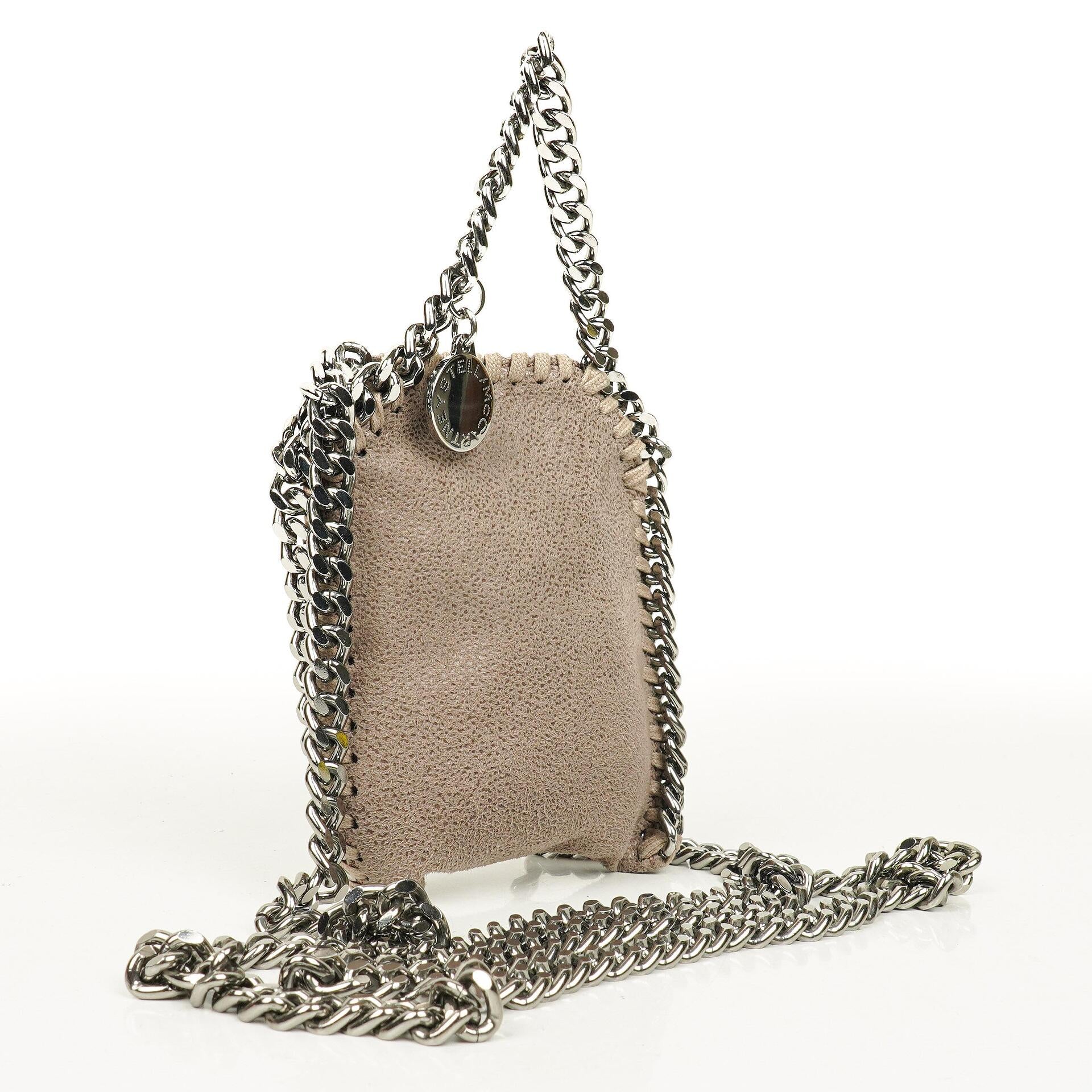 Stella McCartney Falabella Micro Tote Vegan Shaggy Deer Bag