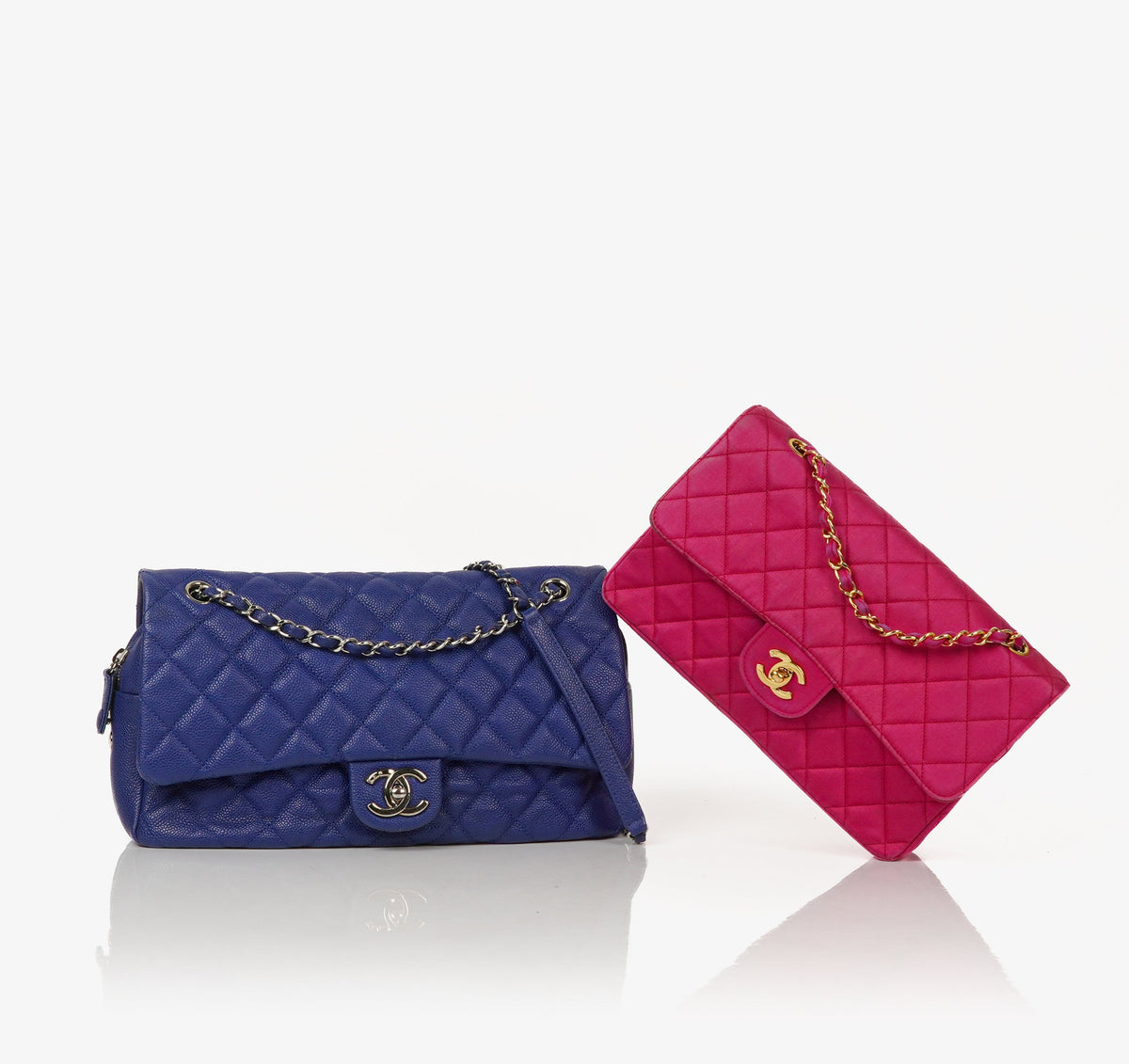 Vintage Chanel flap bags