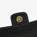 Chanel Black Satin Chocolate Bar Quilted Rectangular Mini Flap Bag