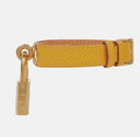 Hermes Kelly Brown Courchevel Leather Gold Plated Watch