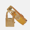 Hermes Kelly Brown Courchevel Leather Gold Plated Watch
