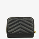 Yves Saint Laurent Cassandre Matelassé Leather Wallet