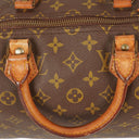 Louis Vuitton Speedy 35 Monogram Canvas Handbag