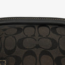 Coach Black Hamptons Signature Handbag