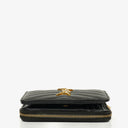 Yves Saint Laurent Cassandre Matelassé Leather Wallet