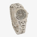 Hermes Clipper Quartz Watch Stainless Steel