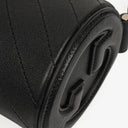 Gucci Black Leather Blondie Mini Barrel Bag