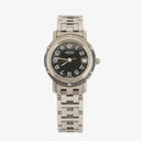 Hermes Clipper Quartz Watch Stainless Steel
