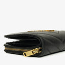 Yves Saint Laurent Cassandre Matelassé Leather Wallet