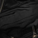 Coach Soho Black Leather Tote Bag