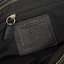 Coach Soho Black Leather Tote Bag