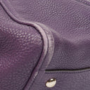 Gucci Purple Pebbled Leather Soho Top Handle Tote Bag