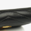 Yves Saint Laurent Cassandre Matelassé Leather Wallet