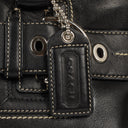 Coach Soho Black Leather Tote Bag