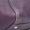 Gucci Purple Pebbled Leather Soho Top Handle Tote Bag