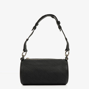 Gucci Black Leather Blondie Mini Barrel Bag