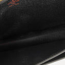 Louis Vuitton Pochette Sellier Dragonne Black Epi Clutch