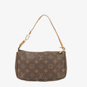Louis Vuitton Pochette Accessoires Monogram Canvas Clutch Handbag