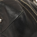 Coach Soho Black Leather Tote Bag
