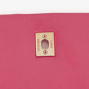 Chanel Pink SIngle Flap Bag Quilted Leather With Champaigne Gold-Tone Hardware