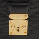 Louis Vuitton Pochette Sellier Dragonne Black Epi Clutch