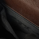 Salvatore Ferragamo Brown Iconic Top Handle Bag