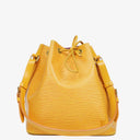 Louis Vuitton Petit Noe Yellow EPI Leather Shoulder Bag