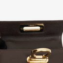 Salvatore Ferragamo Brown Iconic Top Handle Bag