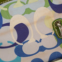 Coach Woven And White Leather Handbag